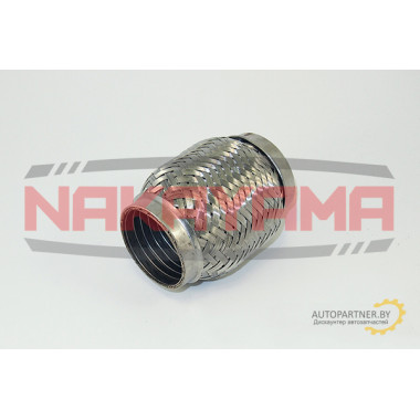 NAKAYAMA Гофра глушителя усиленная inter lock VW (50x100)
