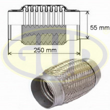 Гофра глушителя G.U.D 55x250 / GFP355250