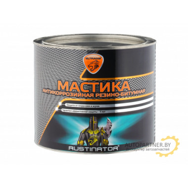Мастика антикоррозийная резино-битумная жестяная банка ELTRANS 2.4 л / EL-0209.02