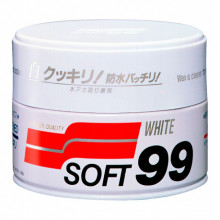 Полироль для кузова SOFT99 Soft Wax защитный для светлых авто 350 гр / 00020