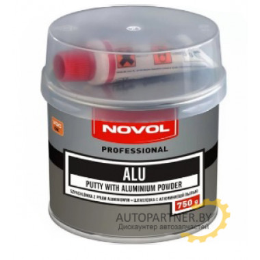 Шпатлевка с алюминием ALU NOVOL 750г / 1162