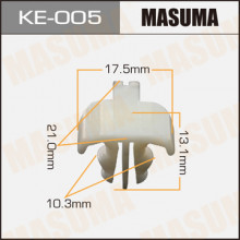 Клипса пластиковая MASUMA (VAG 3B0852575)  / KE005