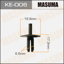 Клипса пластиковая MASUMA (BMW 51111944537)  / KE006