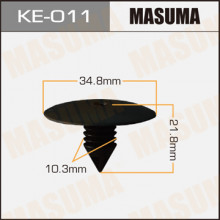 Клипса пластиковая MASUMA (RENAULT 7703077225)  / KE011