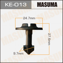 Клипса пластиковая MASUMA (VAG 4A0805121A)  / KE013