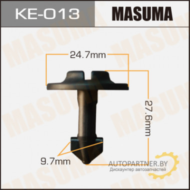 Клипса пластиковая MASUMA (VAG 4A0805121A)  / KE013