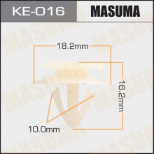 Клипса пластиковая MASUMA (FIAT 7777069)  / KE016