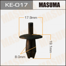 Клипса пластиковая MASUMA (VAG 171885767)  / KE017