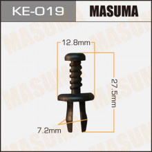 Клипса пластиковая MASUMA (FIAT 7556533)  / KE019