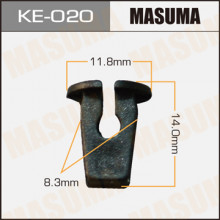 Клипса пластиковая MASUMA (VAG 165827592)  / KE020