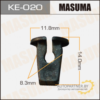 Клипса пластиковая MASUMA (VAG 165827592)  / KE020