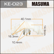 Клипса пластиковая MASUMA (VAG 1H0853585A)  / KE023