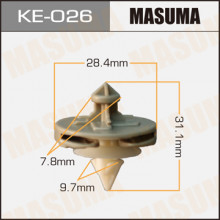 Клипса пластиковая MASUMA (VAG 1H0868243B)  / KE026