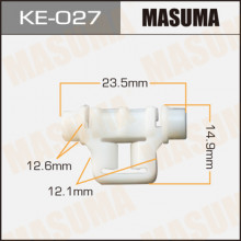 Клипса пластиковая MASUMA (MERCEDES-BENZ A0019885181)  / KE027