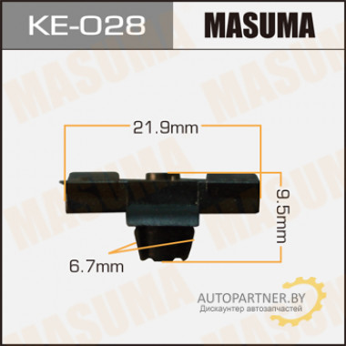 Клипса пластиковая MASUMA (MERCEDES-BENZ A0069883078)  / KE028