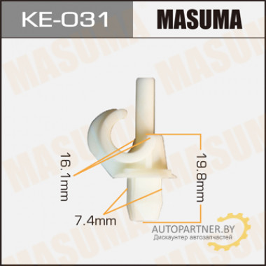 Клипса пластиковая MASUMA (VAG 1H0823397)  / KE031