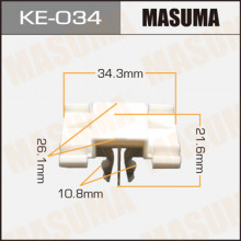 Клипса пластиковая MASUMA (VAG 1H0853585B)  / KE034