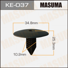 Клипса пластиковая MASUMA (RENAULT 7703077435)  / KE037