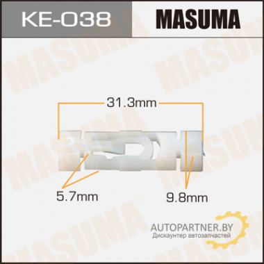 Клипса пластиковая MASUMA (VAG 1H0853733B)  / KE038