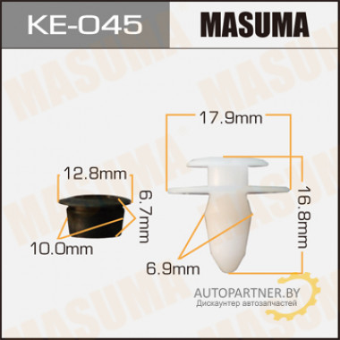 Клипса пластиковая MASUMA (VAG 357853585)  / KE045