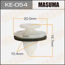 Клипса пластиковая MASUMA (HONDA 91513SJK003)  / KE054