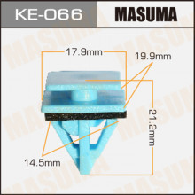Клипса пластиковая MASUMA (HYUNDAI 877583L000)  / KE066