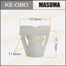 Клипса пластиковая MASUMA (KIA 87714FD200)  / KE080