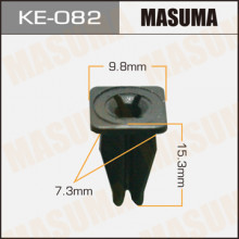 Клипса пластиковая MASUMA (MERCEDES-BENZ A0009881625)  / KE082