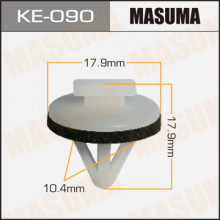 Клипса пластиковая MASUMA (TOYOTA 753950T010)  / KE090