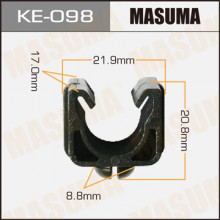 Клипса пластиковая MASUMA (TOYOTA 1104J100125)  / KE098