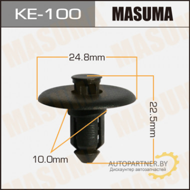 Клипса пластиковая MASUMA (FORD W705956S300)  / KE100
