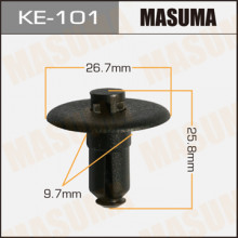 Клипса пластиковая MASUMA (GENERAL MOTORS 25695687)  / KE101