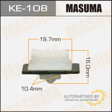 Клипса пластиковая MASUMA (FORD 4069907)  / KE108