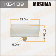 Клипса пластиковая MASUMA (BMW 51718184574)  / KE109