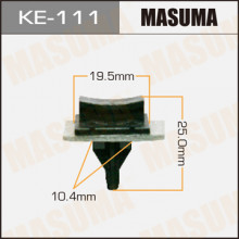 Клипса пластиковая MASUMA (FORD 4069906)  / KE111
