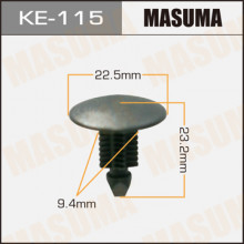 Клипса пластиковая MASUMA (FIAT 130101965)  / KE115