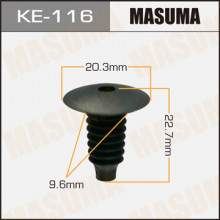 Клипса пластиковая MASUMA (GENERAL MOTORS 2207713)  / KE116
