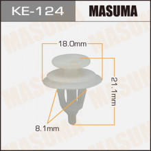Клипса пластиковая MASUMA (PEUGEOT 699050)  / KE124