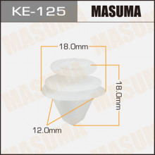 Клипса пластиковая MASUMA (PEUGEOT 6991S6)  / KE125