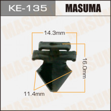 Клипса пластиковая MASUMA (PEUGEOT 856534)  / KE135