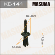 Клипса пластиковая MASUMA (RENAULT 7703072144)  / KE141