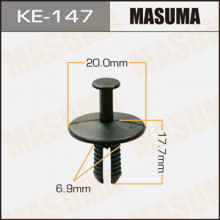 Клипса пластиковая MASUMA (BMW 51118174185)  / KE147