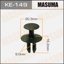 Клипса пластиковая MASUMA (BMW 51471911992)  / KE149