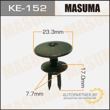 Клипса пластиковая MASUMA (VAG 1H0819055C)  / KE152