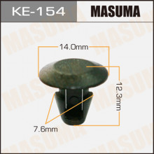 Клипса пластиковая MASUMA (FIAT 4368201)  / KE154