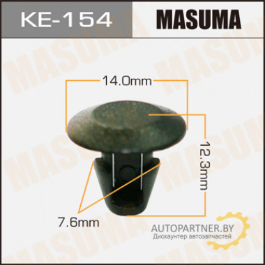 Клипса пластиковая MASUMA (FIAT 4368201)  / KE154