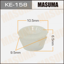 Клипса пластиковая MASUMA (BMW 51131934160)  / KE158
