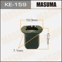 Клипса пластиковая MASUMA (VAG 191853615A)  / KE159