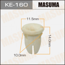 Клипса пластиковая MASUMA (MERCEDES-BENZ A0019887681)  / KE160