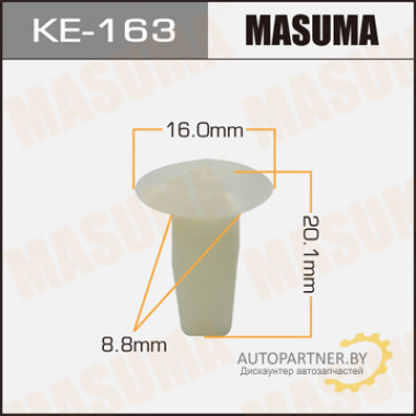 Клипса пластиковая MASUMA (VAG 321813998A)  / KE163